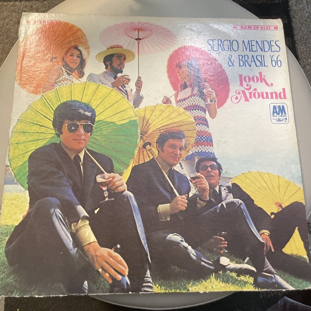 Sergio‎ Mendes Brasil 66 Look Around Vinyl Record LP A&M SP 4137